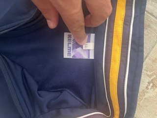 Chaqueta Kelme Talla XXL Azul Marino y Gris