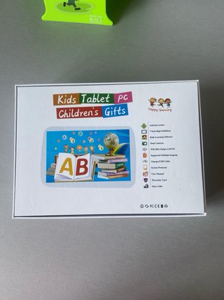 Tablet Infantil Niños Azul Verde