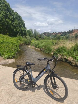 Bicicleta Eléctrica Hill-Miles Negra