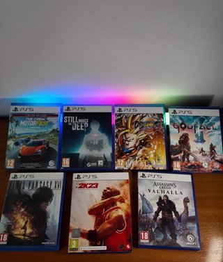 Playstation 5  fat con lector + 12 juegos
