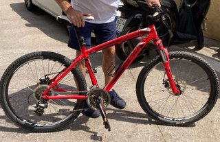 Bicicleta Montaña Specialized Hardrock Roja