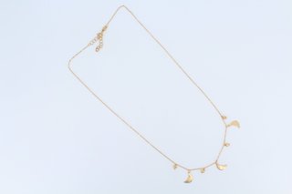 Collar Gargantilla Lunas Oro 18k.Ref:043-02-00128