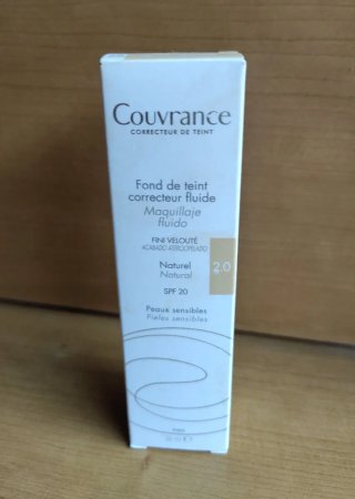 Couvrance Maquillaje Fluido Natural 2.0