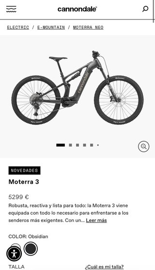 Cannondale Moterra Neo 3 E-Mountain Bike