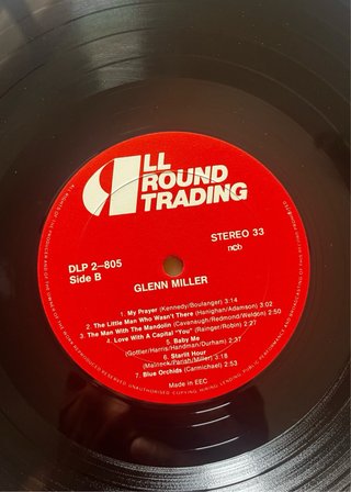 Vinilo Glenn Miller “A Man And His Music” 2Lp