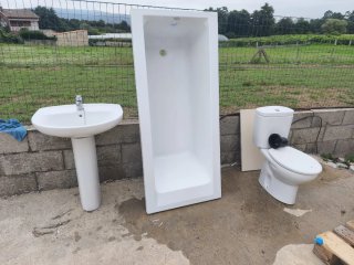 Sanitarios de Baño Cerámica Blancos