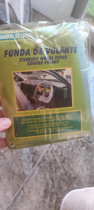 Funda Volante Coche Barrio Sésamo
