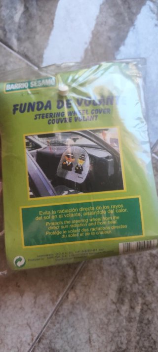 Funda Volante Coche Barrio Sésamo