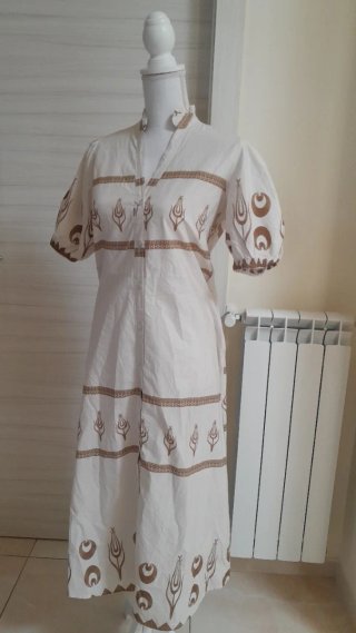 Vestito 100% cotone fantasia