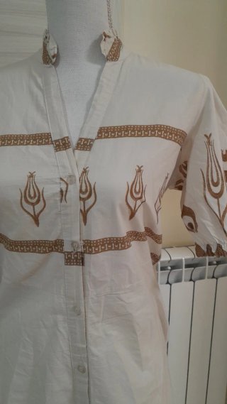 Vestito 100% cotone fantasia
