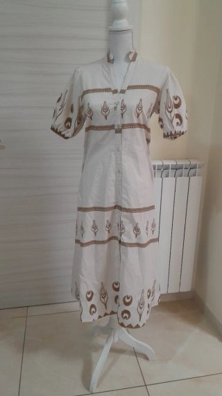 Vestito 100% cotone fantasia