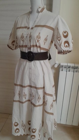 Vestito 100% cotone fantasia