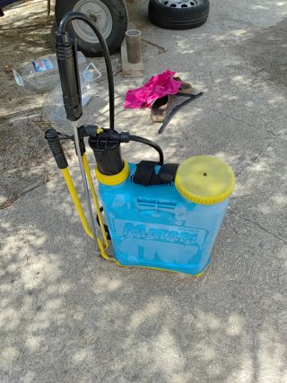 Máquina de fumigar Matabi azul 16 L
