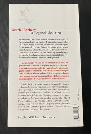 La elegancia del erizo