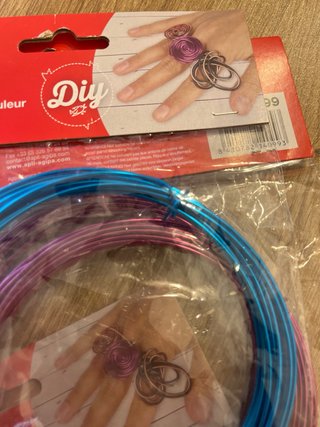 Lote 8 rollos alambre APLI manualidades joyas