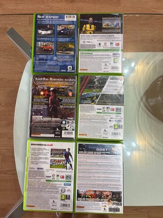 Lote 17Juegos Xbox 360: UFC, PES, GTA IV, Star War