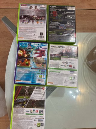 Lote 17Juegos Xbox 360: UFC, PES, GTA IV, Star War