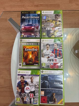 Lote 17Juegos Xbox 360: UFC, PES, GTA IV, Star War