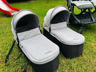 Carrito Gemelar Casualplay Gris