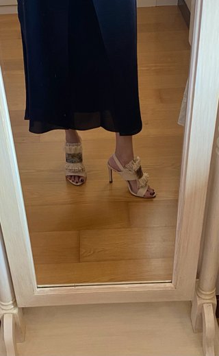 Sandalias Uterqüe con pedrería