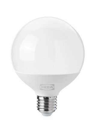 Lámpara de pie IKEA SKAFTET con pantalla RINGSTA