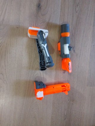 Nerf Modulus con complementos y extras