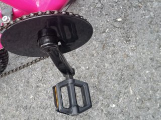 Bicicleta niña  de 20" rosa