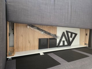 Sofá Cama 3 plazas, Skiftebo, Ikea Gris Tela