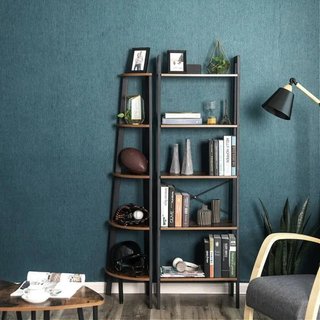 Librería Escalera Vintage 5 Niveles Vasagle LLS45X