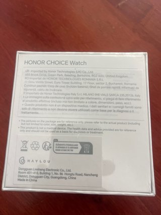 Reloj Honor Choice Negro