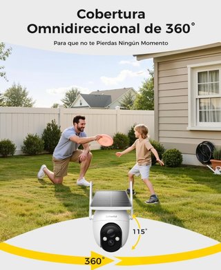Cámara Vigilancia WiFi Exterior