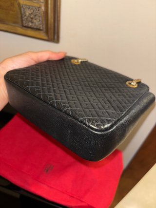 Bolso Carolina Herrera Negro Piel