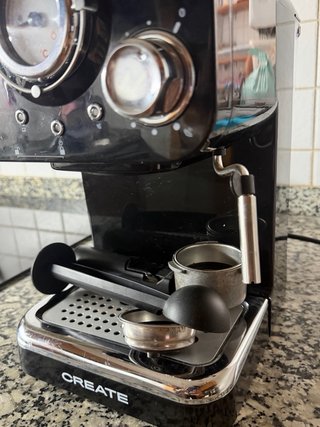 Cafetera Create Negra con Termómetro
