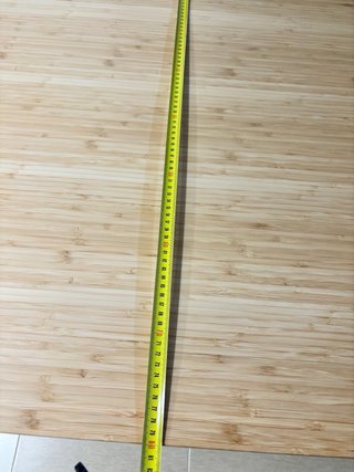 Mesa abatible extensible bambú y madera