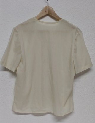 Blusa artesanal beige Talla L/XL