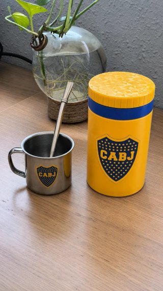 Mate y Despolvillador Boca Jr.