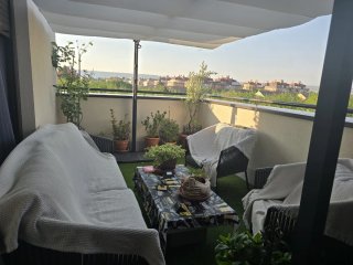 Mesa y Sofá Terraza/Jardín