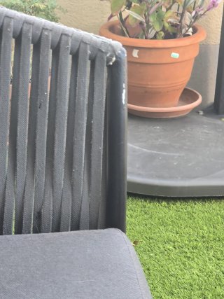 Mesa y Sofá Terraza/Jardín