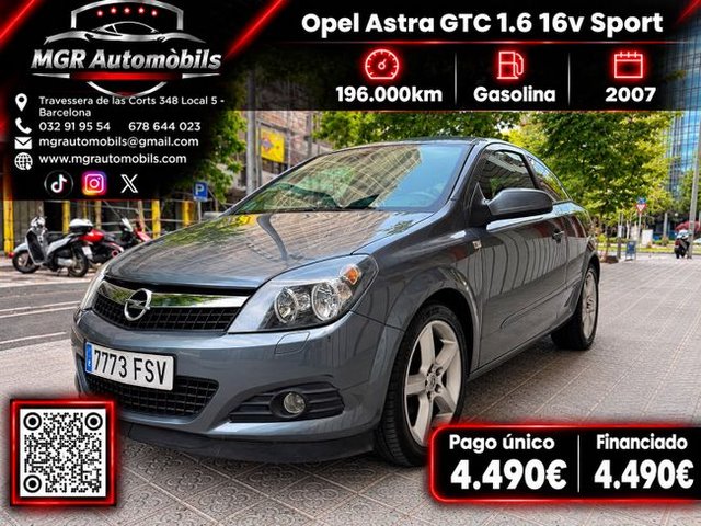 Opel Astra GTC 1.6 16v Sport