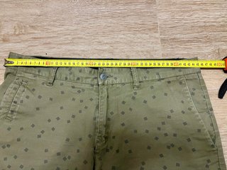 Pantalón corto Volcom verde estampado