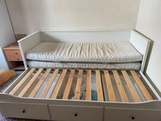 Cama nido blanca Ikea con cajones