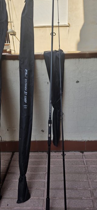 5 Cañas de Pesca Marca  FL ULTEGRA XT CARP