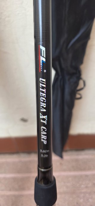 5 Cañas de Pesca Marca  FL ULTEGRA XT CARP