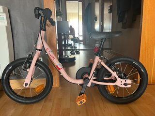 Bicicleta Btwin 12 rosa