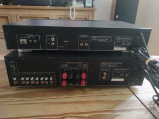 Conjunto Marantz Amplificador y Sintonizador