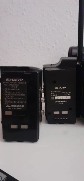 Videocámara Sharp Viewcam Negra