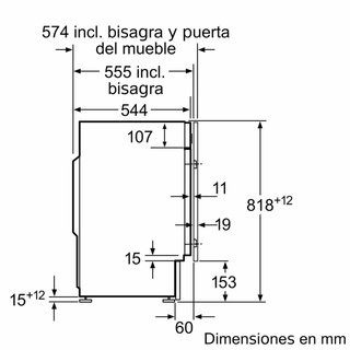 Lavadora integrable Balay 8kg - Muy poco uso