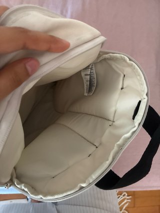 Mochila Adidas Beige y Negra