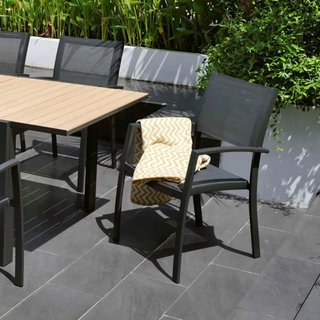 Chillvert Set de 4x Sillas de Exterior Pavia