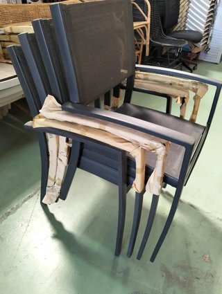 Chillvert Set de 4x Sillas de Exterior Pavia